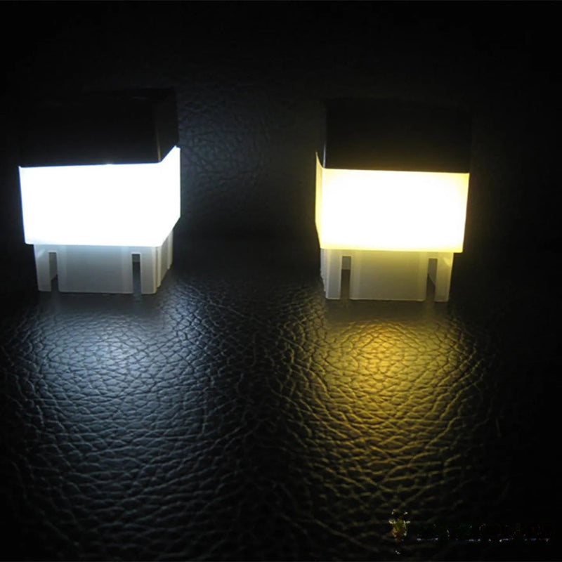 Capuchon de clôture solaire LED lumineux extérieur - vue produit