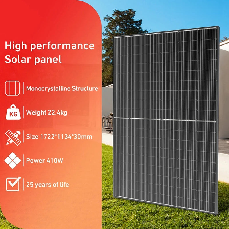Panneau Solaire Rigide Monocristallin 800W
