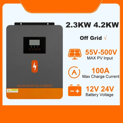 Convertisseur Solaire Hybride 4,2 kW 24V MPPT