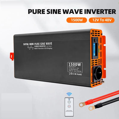 Convertisseur Solaire Onde Pure 1500W LCD