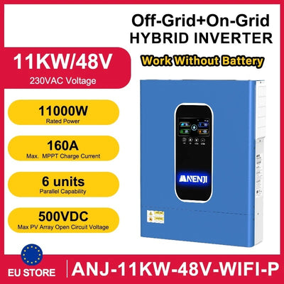 Onduleur Solaire Hybride 11 kW 48V MPPT