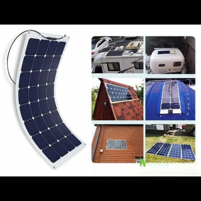 Panneau Solaire Flexible 100W Photovoltaïque Monocristallin