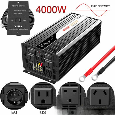 Convertisseur pur sinus 4000W DC-AC pour installation solaire