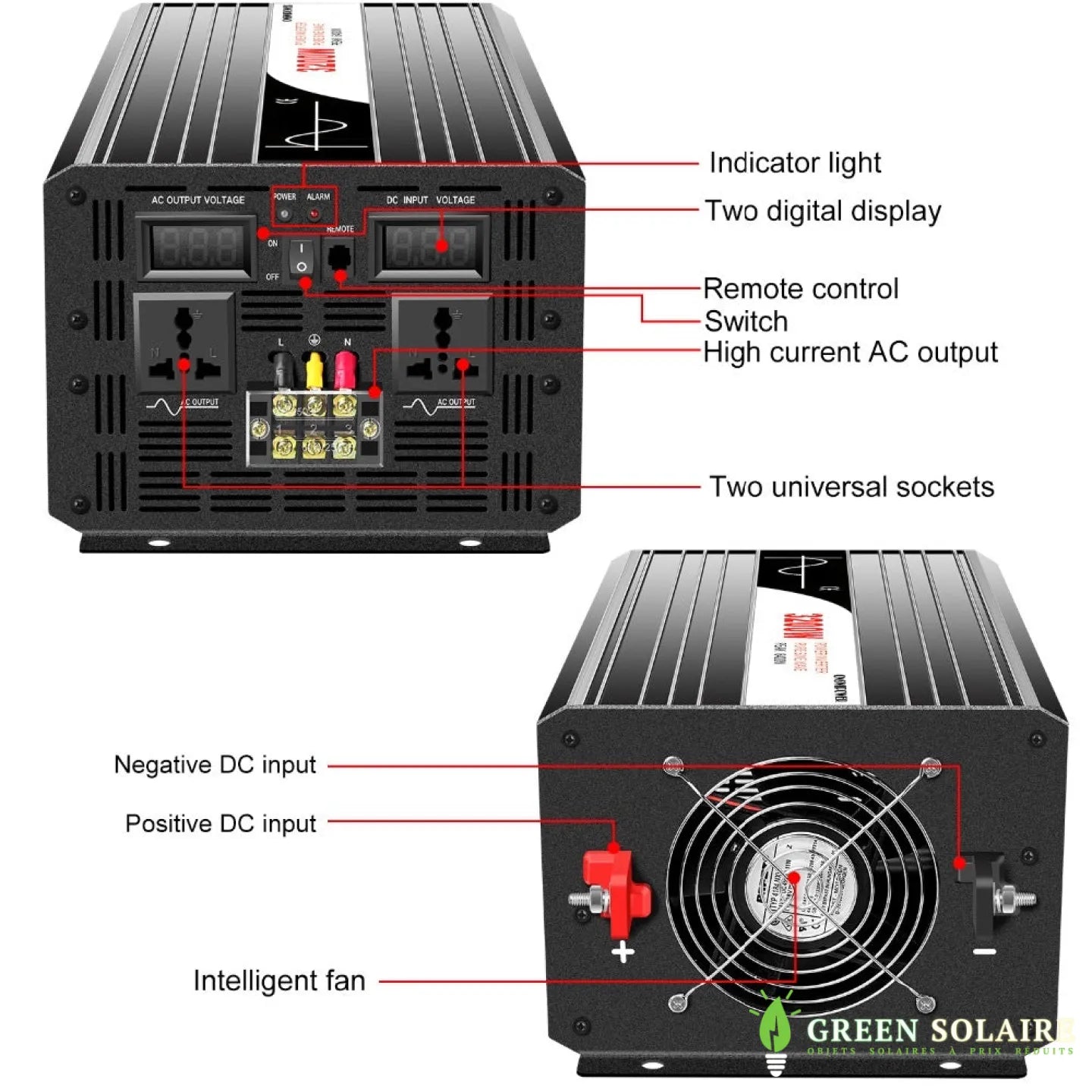 CONVERTISSEUR PUR SINUS 3200W