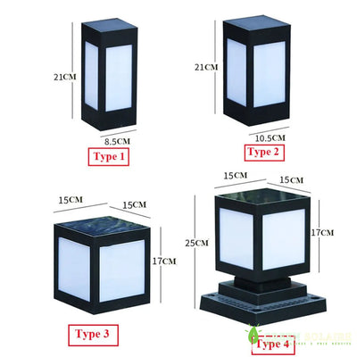 CUBE LUMINEUX SOLAIRE