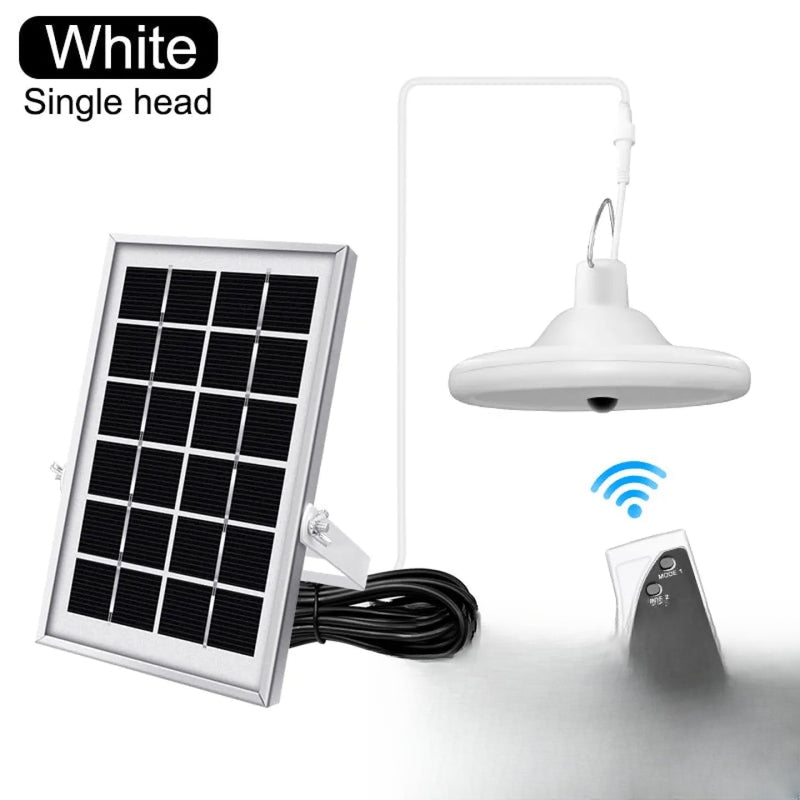 Éclairage Solaire Longue Autonomie 1 Tête Noire