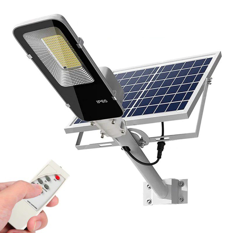 Projecteur solaire 350 LED 800 lumens puissant
