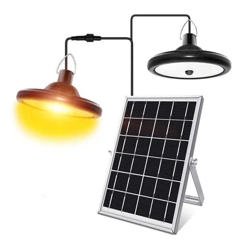 Kit éclairage pergola solaire 2000 lumens avec télécommande