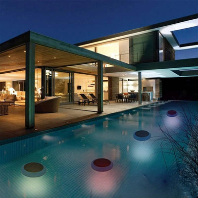 Éclairage Solaire Piscine Flottant LED Étanche – boule lumineuse flottant dans la piscine