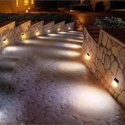 Éclairage Solaire Marche Escalier Extérieur LED
