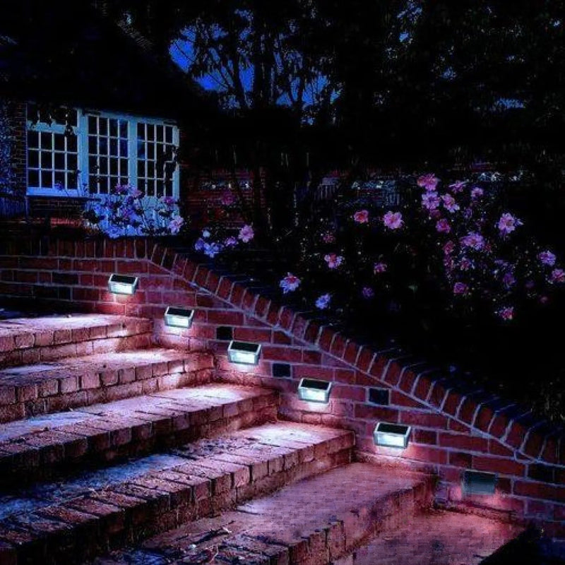 Éclairage Solaire Marche Escalier Extérieur LED