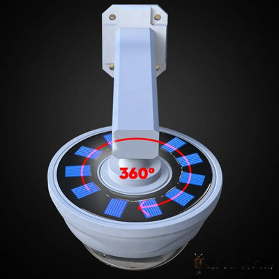 Caméra factice solaire orientable 360° dissuasive