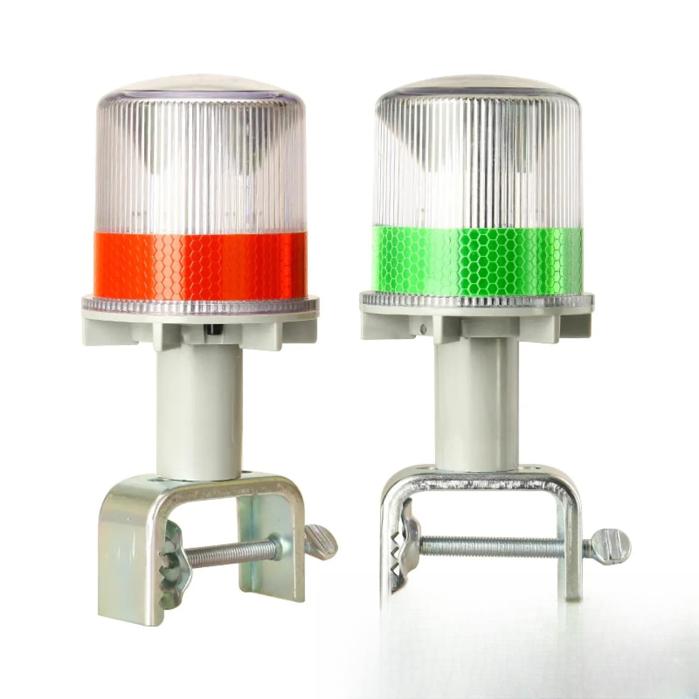 Feux d'avertissement solaire pour bateau LED étanche rouge vert