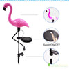 FLAMANT ROSE SOLAIRE EXTÉRIEUR DE DÉCORATION