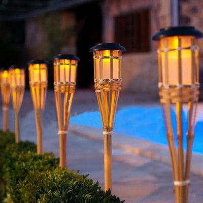 Flambeau Solaire à Planter Effet Flamme Jardin