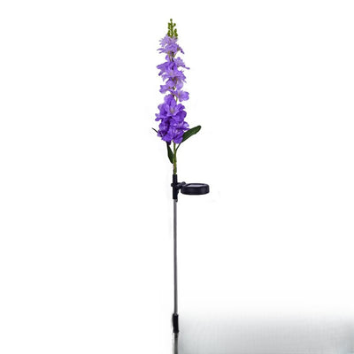 Fleur Solaire Décorative à Planter pour Jardin LED – fleur décorative plantée au jardin