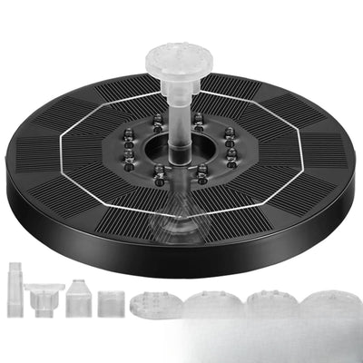 Fontaine Solaire Lumineuse Flottante LED pour Bassin – fontaine flottante dans un bassin