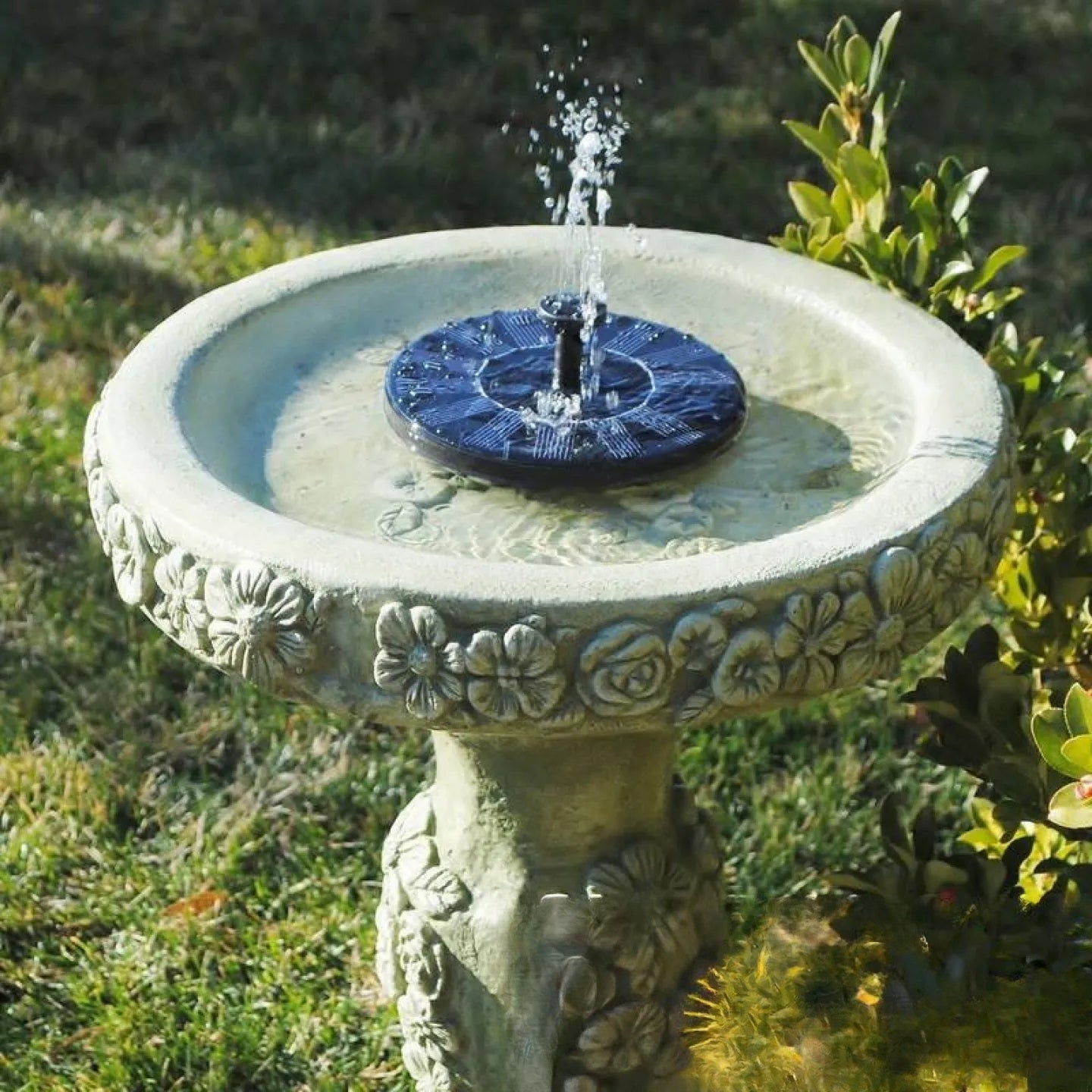 Fontaine Solaire Extérieur de Jardin Autonome