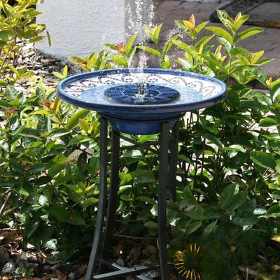 Fontaine Solaire Extérieur de Jardin Autonome – fontaine installée dans le jardin