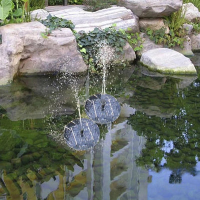 Fontaine Solaire Extérieur de Jardin Autonome – pompe solaire autonome, sans branchement