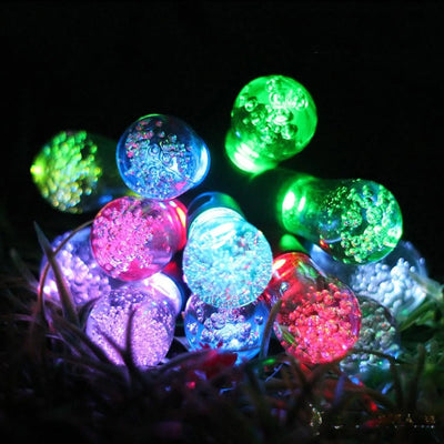 Guirlande Solaire Ampoule LED Couleur Changeante Jardin