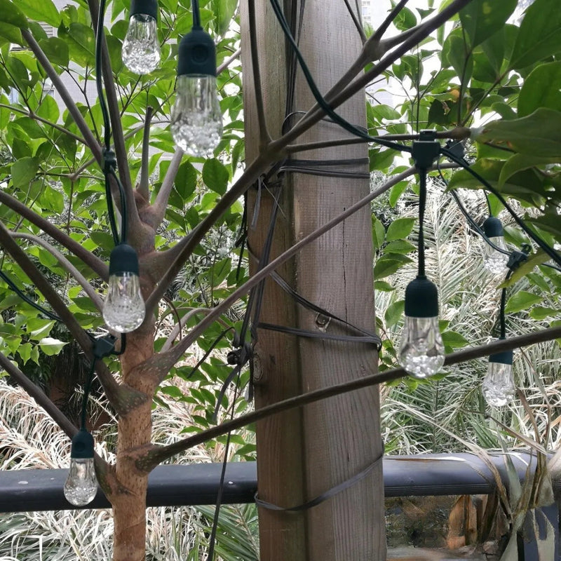 Guirlande Solaire Ampoule LED Couleur Changeante Jardin