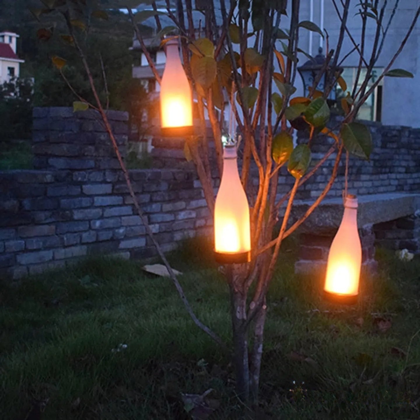 Guirlande Bouteille Solaire Lumineuse LED Décorative