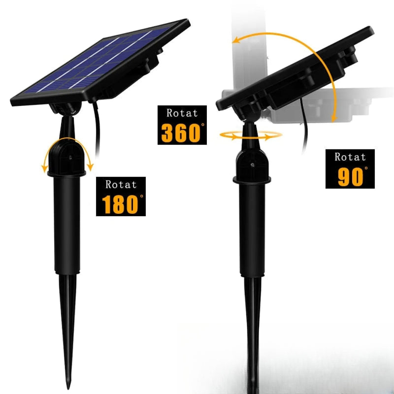 Guirlande solaire ampoule LED guinguette pour jardin - vue produit