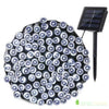 GUIRLANDE SOLAIRE LED BLANC 22M