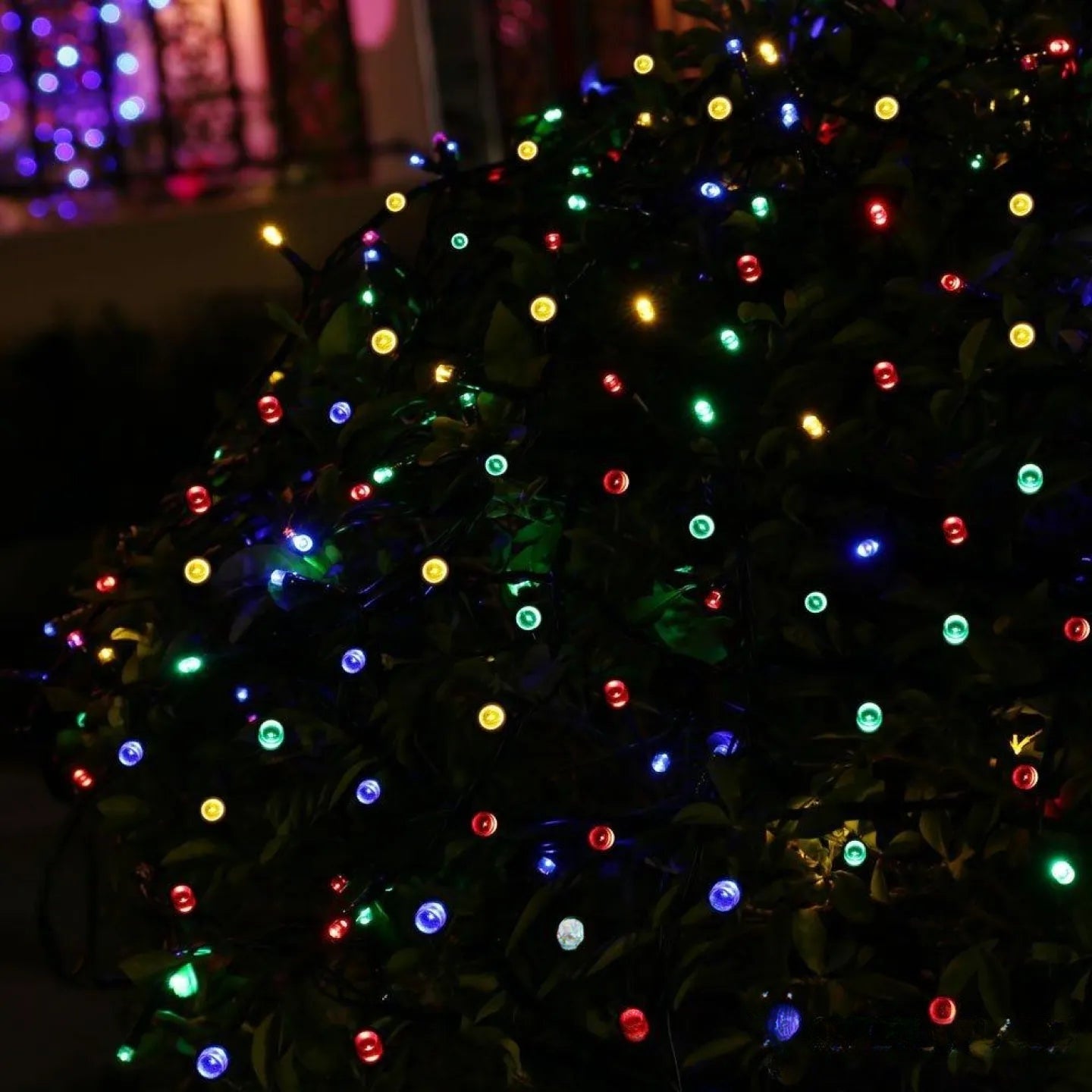 Guirlande Solaire LED Multicolore 22m pour Jardin