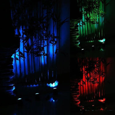 Spot Solaire Immergeable Multicolore pour Bassin – éclairage multicolore immergé de nuit
