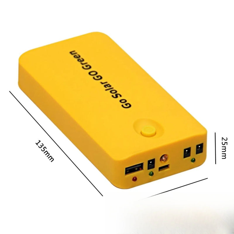 Kit éclairage LED camping avec panneau solaire USB