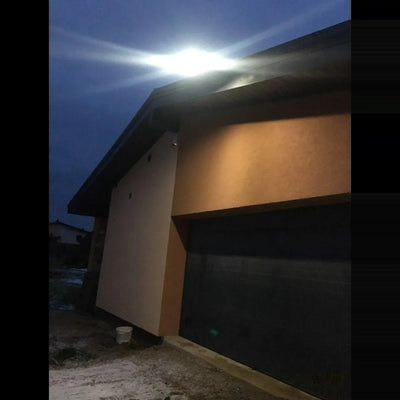 Lampadaire solaire détecteur de mouvement, éclairage de rue