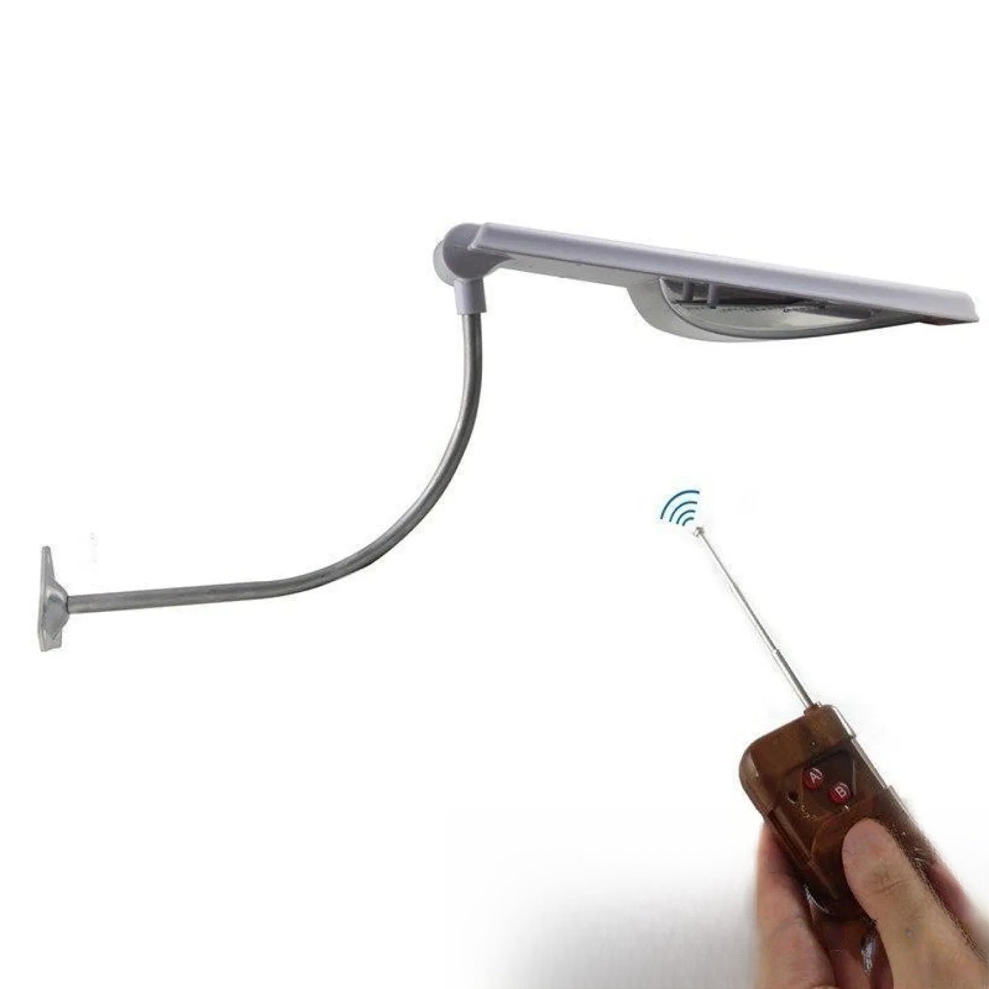 Lampadaire solaire LED pour terrain de pétanque