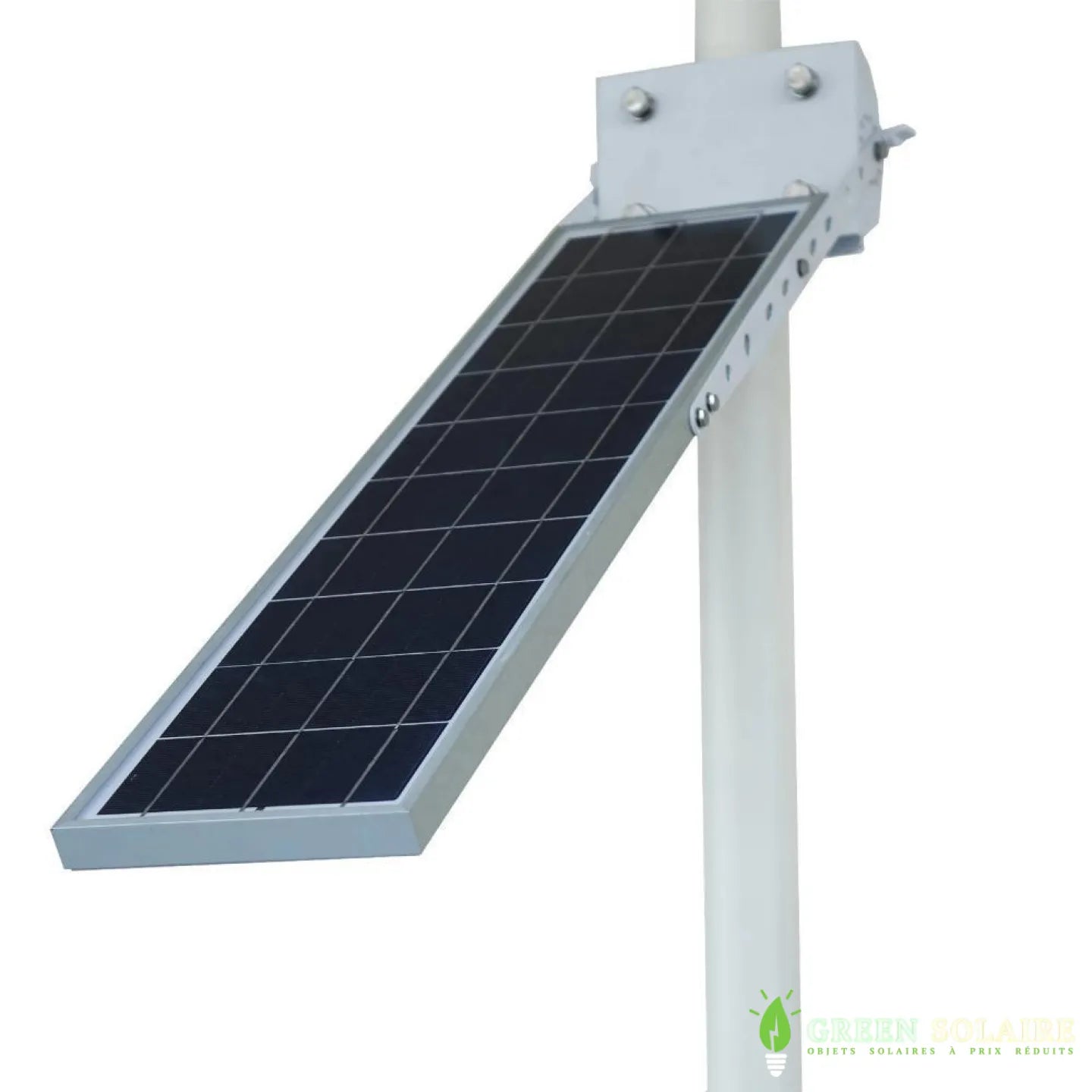 LAMPADAIRE SOLAIRE AUTONOME PUISSANT EXTÉRIEUR 2500LM