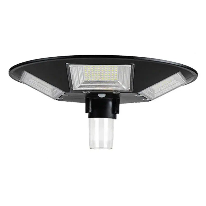 Lampadaire solaire 2600 lumens avec détecteur de mouvement