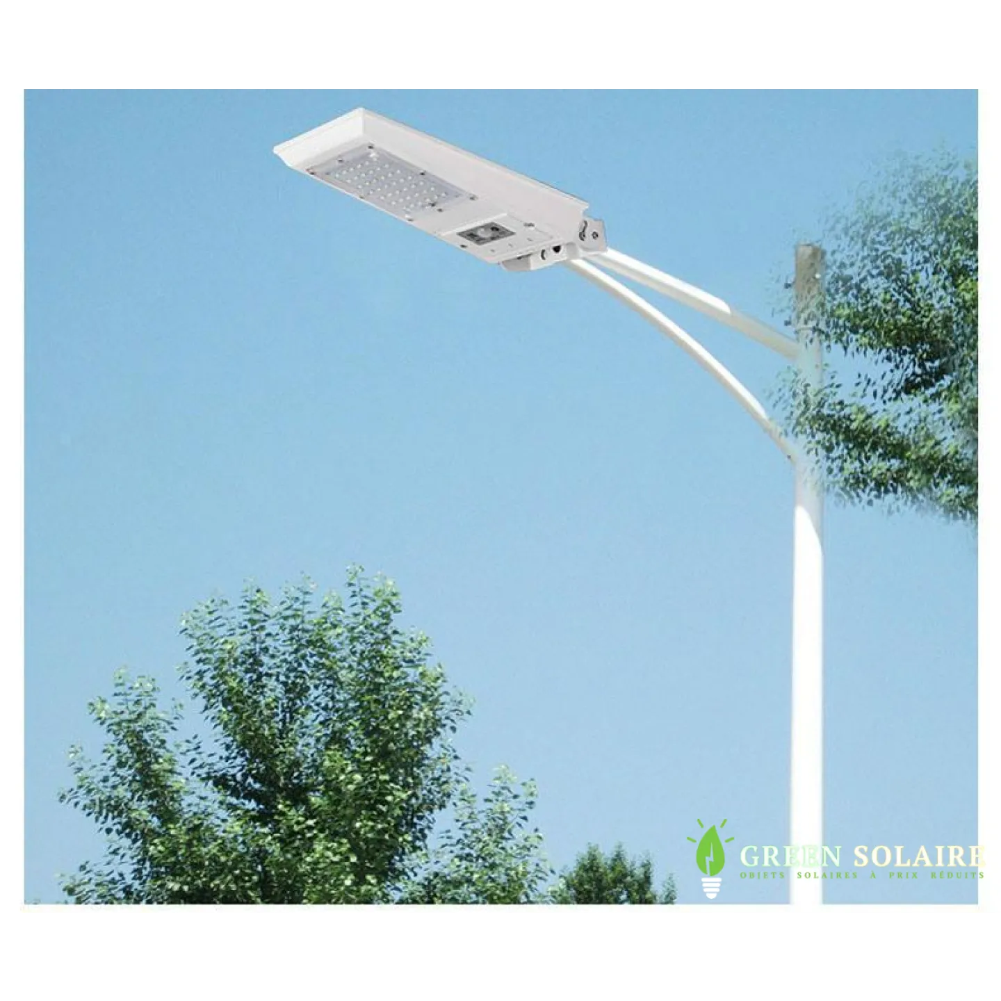 Lampadaire Solaire Elwing ABS 2500 Lumens