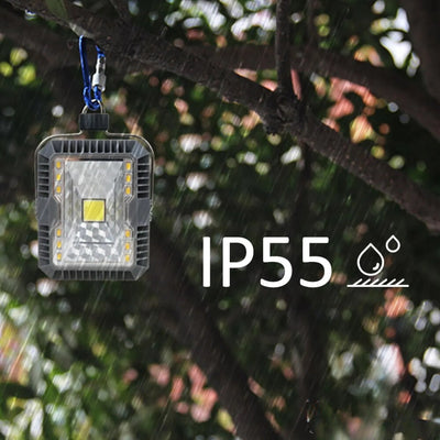 Lampe solaire camping LED suspendue arbre