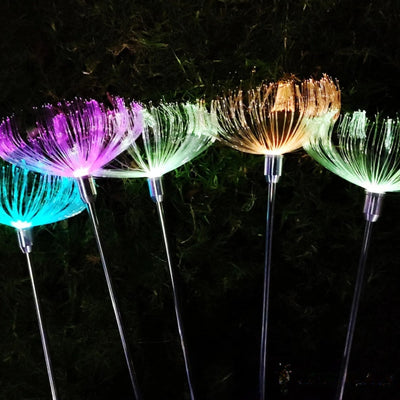 Lampe Solaire de Jardin à Planter Couleur Changeante – éclairage multicolore allumé de nuit