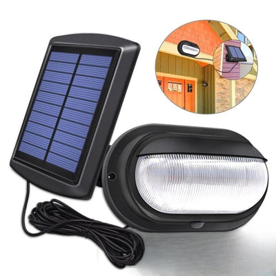 Lampe solaire à détection LED avec panneau déporté