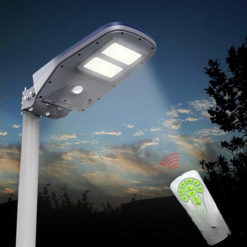 Lampadaire solaire extérieur détecteur de mouvement - vue produit