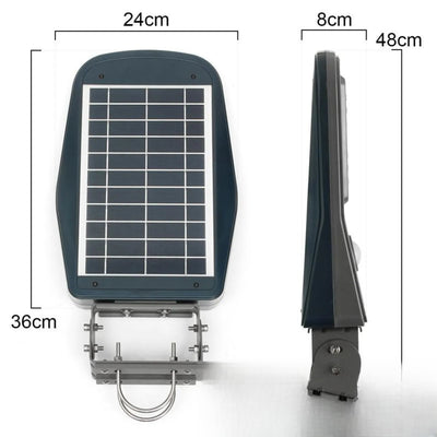 Lampadaire solaire - dimensions