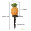 LAMPE ANANAS LUMINEUX SOLAIRE