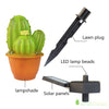 LAMPE CACTUS SOLAIRE LUMINEUX