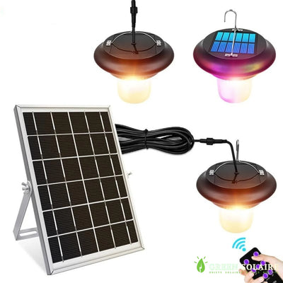 LAMPE SOLAIRE À SUSPENDRE EXTÉRIEUR