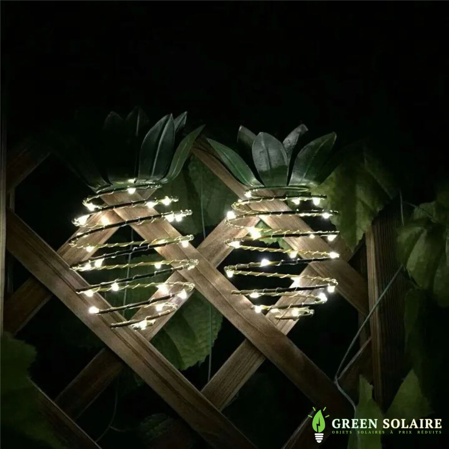 LAMPE SOLAIRE ANANAS