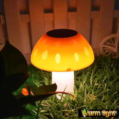 LAMPE SOLAIRE CHAMPIGNON - Blanc Chaud 3000K