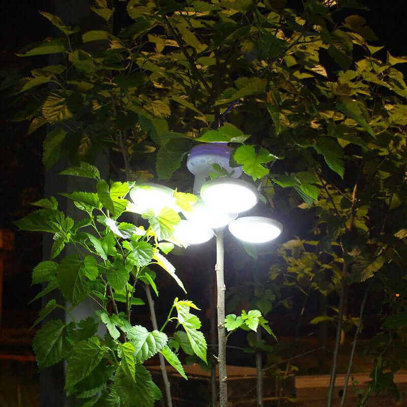 Lampe solaire à suspendre 5 LEDs pour extérieur