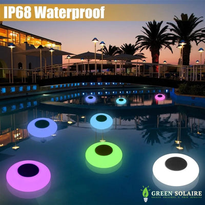 LAMPE SOLAIRE FLOTTANTE RGB POUR PISCINE