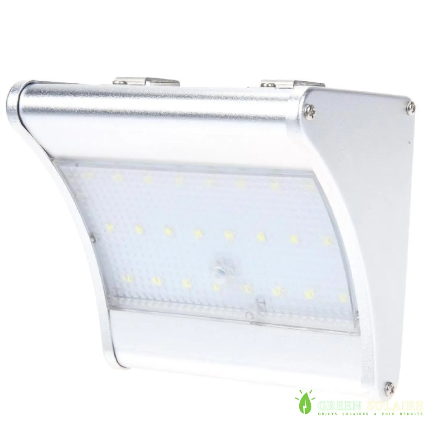 Lampe Solaire Murale Aluminium 24 LED